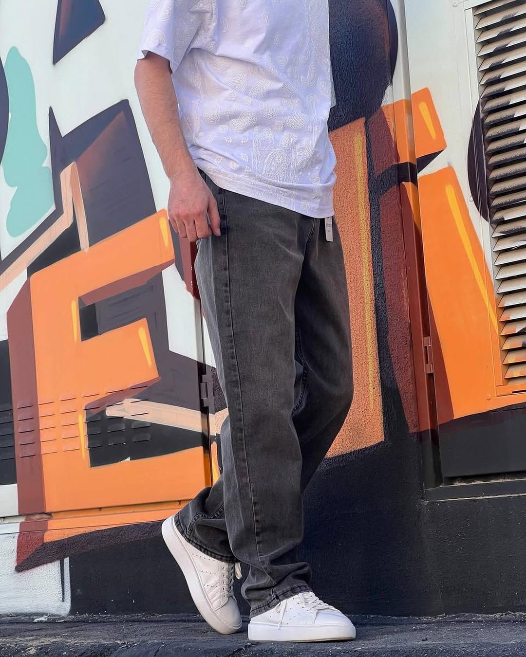 Füme Baggy Pantolon